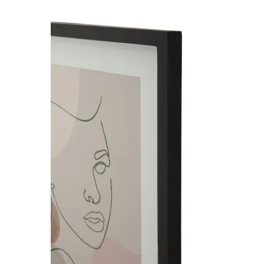 DRUK Z RAMKĄ FACE -C- 35X2X47 cm